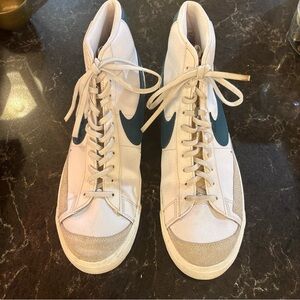 Size 13 - Nike Blazer '77 Vintage Mid White Dark Teal Green